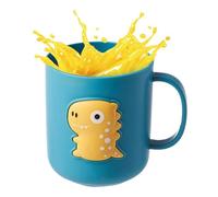 Missmisq Tasse À Brosses À Dents - 400ml Mignon Dinosaure Verres À Eau | Gobelet Portable À Boire - Pour Bébés Apprentissage Lait Jus Maison Cuisine Salle De Bain