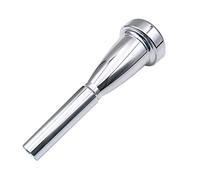 Missmore Embouchure de trompette argentée 3C 5C 7C pour Bach (7C)