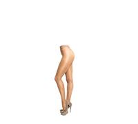 missO P101 - Collant Soyeux Ouvert / Semi-transparent - Beige - S/M