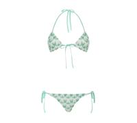 Missoni - Bikini à imprimé abstrait - Femme - Maillots de bain - Bleu - Taille: 40 FR