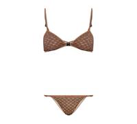 Missoni - Bikini à pois - Femme - Maillots de bain - Brun - Taille: 36 FR
