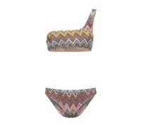 Missoni - Bikini Une Épaule - Femme - Maillots de bain - Multicolore - Taille: 34 FR