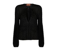 Missoni - Blouse à col rond - Femme - Pulls - Noir - Taille: 36 FR