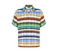 Missoni - Chemise Bowling Zébrée en Viscose - Homme - Chemises - Multicolore - Taille: M