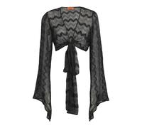 Missoni - Crop Top Zig Zag - Femme - Maillots de bain - Noir - Taille: 40 FR