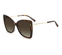 Missoni Femme Missoni MIS 0083/S 086/HA Lunettes de soleil Acétate Havane Marron Papillon Normale Ombré