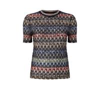 Missoni - Haut à manches courtes et col rond - Femme - Tops - Multicolore - Taille: 38 FR