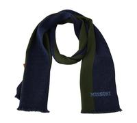 Missoni, Homme, Accessoires, Multicolore, Taille: ONE Size Écharpe en Laine à Rayures avec Broderie Logo