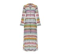 Missoni - Long Cardigan avec Fil Lurex - Femme - Pulls - Multicolore - Taille: 38 FR