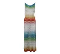 Missoni - Longue robe de plage à dos nu - Femme - Robes - Multicolore - Taille: 38 FR