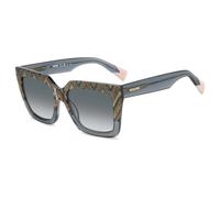 Missoni - Lunettes de soleil carrées - Femme - Accessoires - Vert - Taille: 55 MM