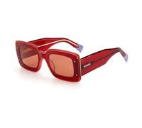 Missoni - Lunettes de soleil - Femme - Accessoires - Rouge - Taille: 50 MM