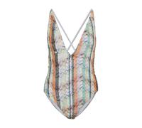 Missoni - Maillot de bain une pièce avec fil Lurex - Femme - Maillots de bain - Multicolore - Taille: 36 FR