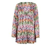 Missoni - Mini-robe à Manches Kimono - Femme - Robes - Multicolore - Taille: 34 FR