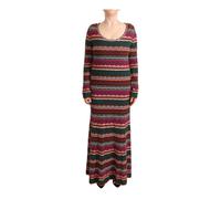 Missoni - Multicolor Stripe Wool Knitted Maxi Sheath Dress - Femme - Robes - Multicolore - Taille: 42 FR