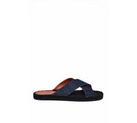 Missoni - Naxos Ciabatta in Tela - Homme - Chaussures - Bleu - Taille: 38 FR