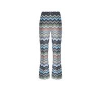 Missoni - Pantalon Droit Zig-Zag - Femme - Pantalons - Multicolore - Taille: 36 FR