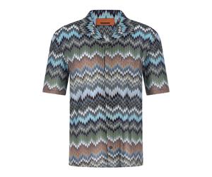 Missoni - Raschel Chevron Viscose Shirt - Homme - Chemises - Multicolore - Taille: 3XL