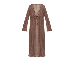 Missoni - Robe de Plage Avec Fil Lurex - Femme - Maillots de bain - Brun - Taille: 36 FR