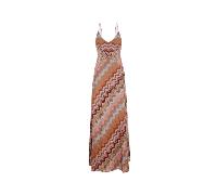Missoni robe longue femme multicolore en viscose à motif chevron - 46