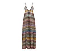 Missoni - Robe Maxi Col V - Femme - Robes - Multicolore - Taille: 34 FR