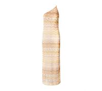 Missoni - Robe Maxi en Lamé à Sequins Zigzag - Femme - Robes - Multicolore - Taille: 32 FR