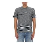 Missoni - T-shirt à Manches Courtes - Homme - Tops - Multicolore - Taille: M