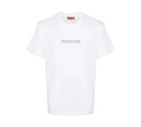 Missoni - T-shirt en coton blanc imprimé - Homme - Tops - Blanc - Taille: S