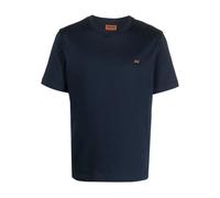Missoni - T-shirt en Coton Bleu - Homme - Tops - Bleu - Taille: M