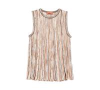 Missoni - Top sans manches en viscose mélangée côtelée avec sequins - Femme - Tops - Multicolore - Taille: 40 FR