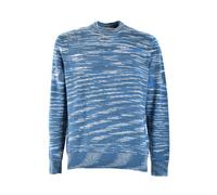 Missoni - Tricot de Luxe Multicolore - Homme - Pulls - Bleu - Taille: M