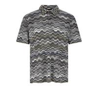 Missoni - Zig Zag Jacquard Polo - Homme - Tops - Multicolore - Taille: L