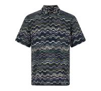 Missoni - Zigzag Cotton Polo - Homme - Tops - Multicolore - Taille: S