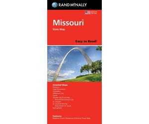 Missouri, carte facile à lire | Rand McNally