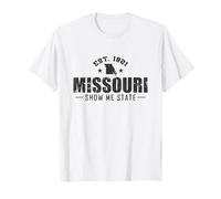 Missouri Est. 1821 Montrez-Moi État États-Unis Amérique T-Shirt