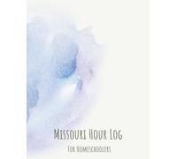 Missouri Homeschool Hour Log Book | Track Hours by Subject | July-June Record Keeping for One Student