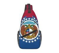 Missouri State Flag Sac à bandoulière décontracté durable grande capacité léger et respirant adapté à divers lieux de plein air