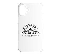 Missouri The Show Me State Est. 1821 Vintage Mountains Cadeau Coque pour iPhone 16 Plus