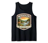 Missouri The Show-me State Souvenir Visiteur Voyage Débardeur