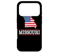 Missouri US Flag - US State Silhouette Missouri Souvenir Coque pour iPhone 17 Pro