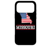Missouri US Flag - US State Silhouette Missouri Souvenir Coque pour iPhone 17 Pro Max