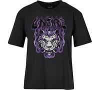 MissTee T-Shirt Femme Always On Fire En Coton Jersey Imprimé Oversize Neuf