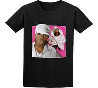 Missy Elliott Music Band T-Shirt Men Casual Graphic Comfortable Tees Black S