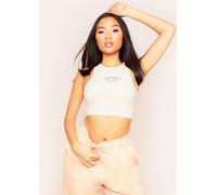 Missy Empire Beach Ribbed Racer Crop Top Pierre 12 (M) Female