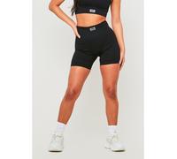 Missy Empire Black Missy Sport Ribbed High Waisted Cycle Short Noir 12 (M) Female