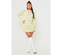 Missy Empire Crochet Mini Dress Sauge 6 (2XS) Female