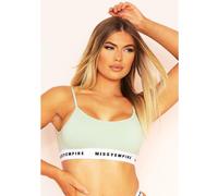 Missy Empire Empire Tape Cami Crop Lounge Bralet Sauge 8 (XS) Female