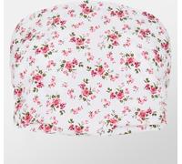 Missy Empire Floral Printed Ruched Bandeau Top Blanc 8 (XS) Female