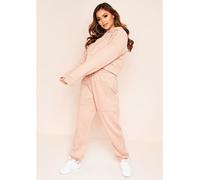 Missy Empire Front Cropped Hoodie Rose 4 (3XS) Female