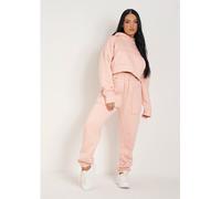 Missy Empire Front Oversized Joggers Pêche 6 (2XS) Female